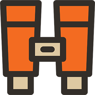 Icono de observación de vida silvestre