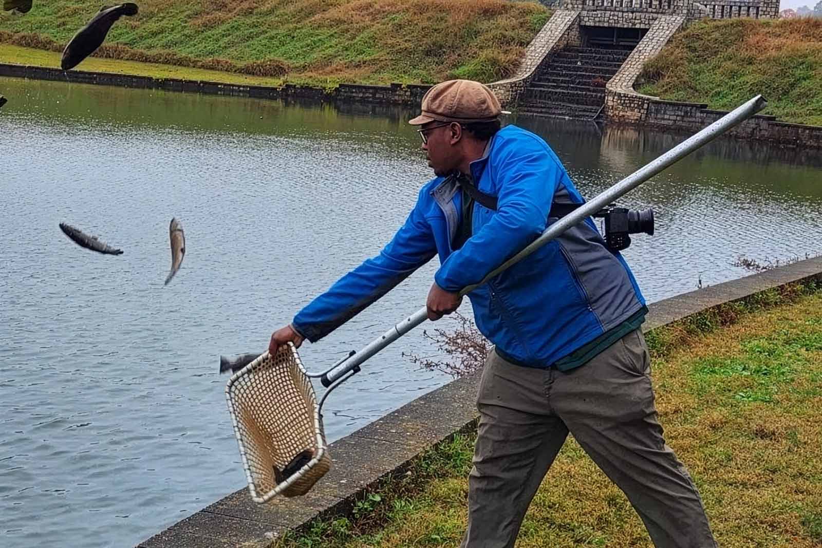 Fuerza laboral voluntaria en acción