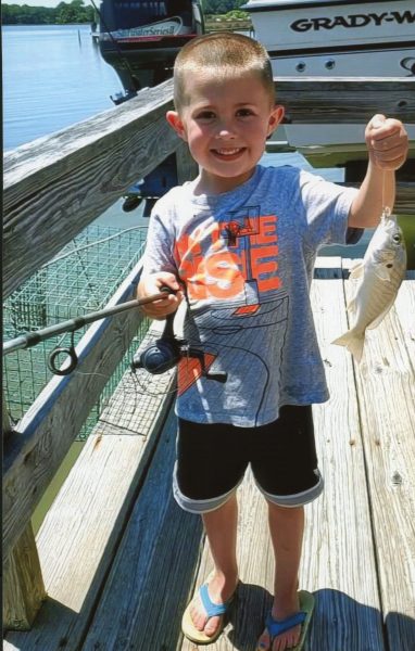 3er lugar: Marcel (5 años)