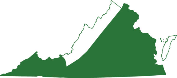 La salamandra de barro se encuentra en casi todas las regiones de Virginia, excepto en las islas barrera y una parte significativa de los montes Apalaches