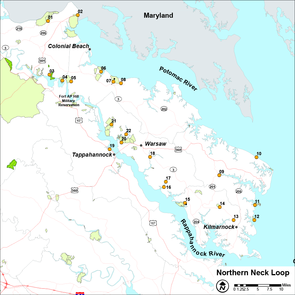 Haga clic para abrir la imagen del mapa del bucle del cuello norte