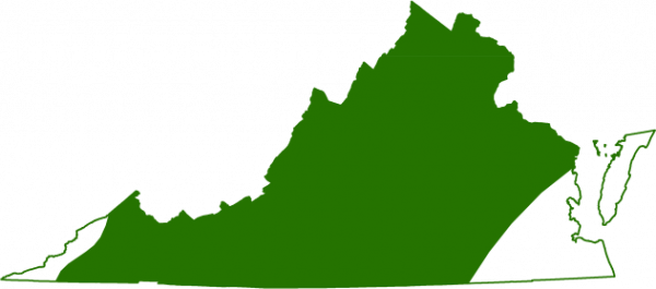 Mapa de distribución de salamandra viscosa con manchas blancas
