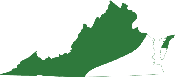 Mapa del área de distribución de la rana de madera