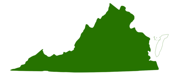 La tortuga almizclera oriental se encuentra en todo Virginia, con la excepción de las islas.
